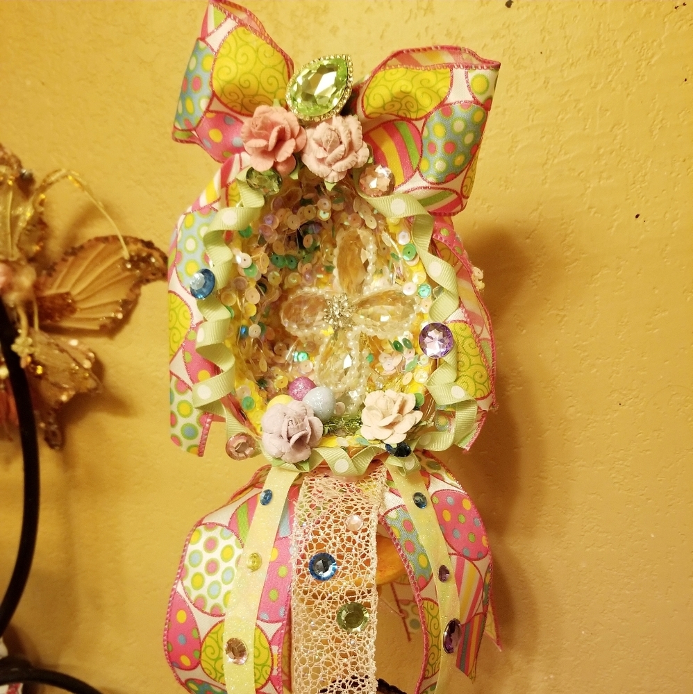 Easter table pieces